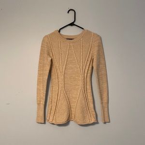Cream colored sweater